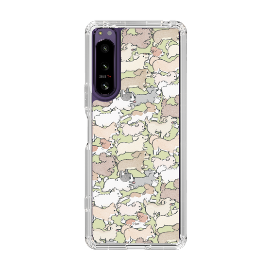 Slim Protection Case［ Hello, It's Dog - Full of Dogs ］
