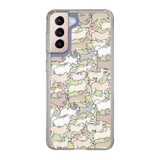 Slim Protection Case［ Hello, It's Dog - Full of Dogs ］
