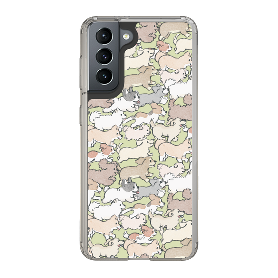 Slim Protection Case［ Hello, It's Dog - Full of Dogs ］