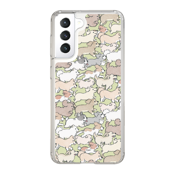 Slim Protection Case［ Hello, It's Dog - Full of Dogs ］