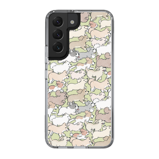 Slim Protection Case［ Hello, It's Dog - Full of Dogs ］