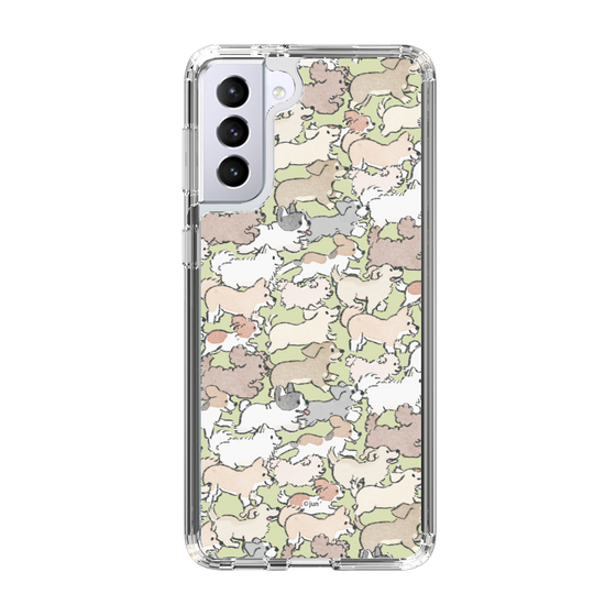 Slim Protection Case［ Hello, It's Dog - Full of Dogs ］