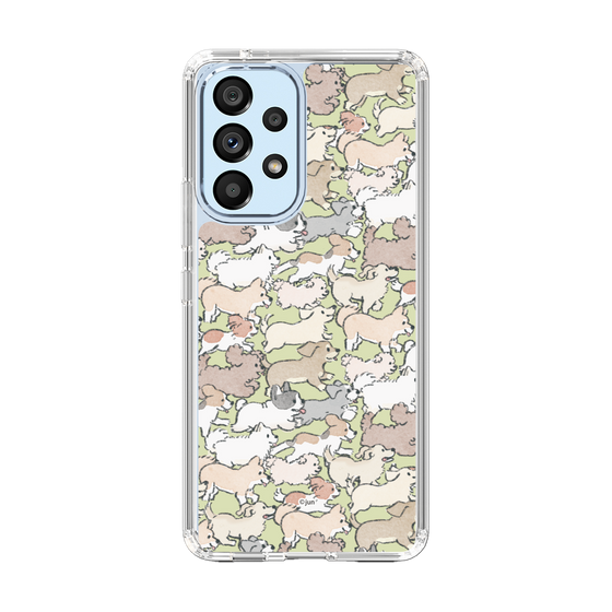 Slim Protection Case［ Hello, It's Dog - Full of Dogs ］