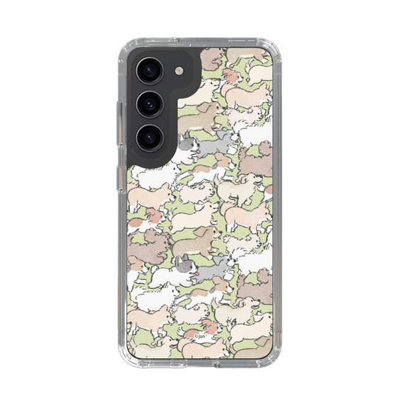 Slim Protection Case［ Hello, It's Dog - Full of Dogs ］