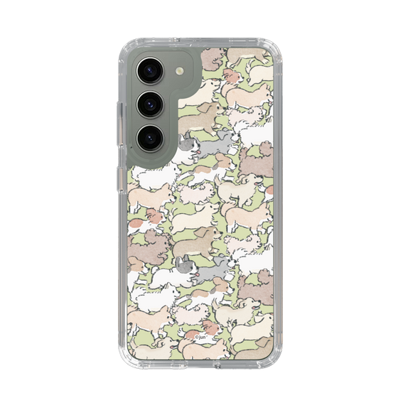 Slim Protection Case［ Hello, It's Dog - Full of Dogs ］