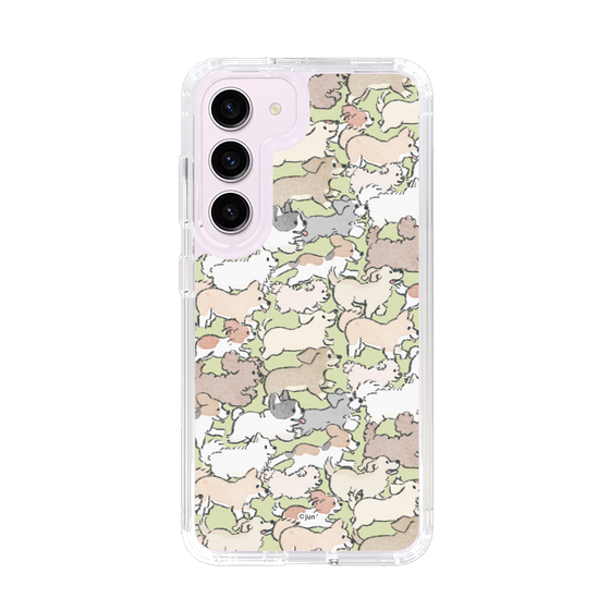 Slim Protection Case［ Hello, It's Dog - Full of Dogs ］