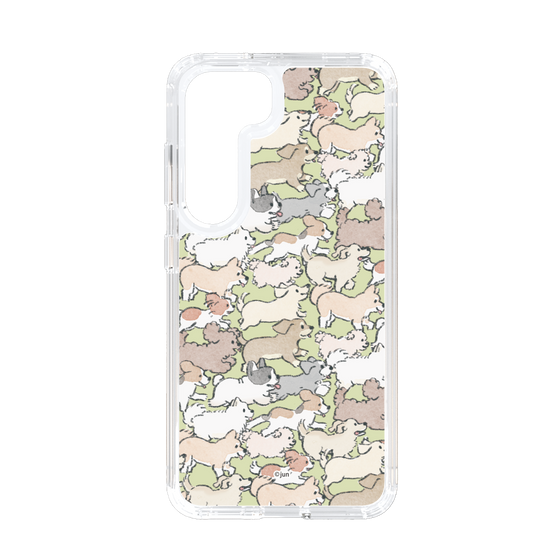 Slim Protection Case［ Hello, It's Dog - Full of Dogs ］