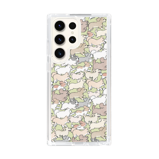 Slim Protection Case［ Hello, It's Dog - Full of Dogs ］