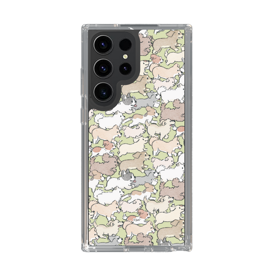 Slim Protection Case［ Hello, It's Dog - Full of Dogs ］