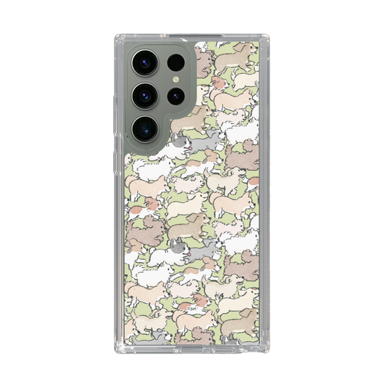Slim Protection Case［ Hello, It's Dog - Full of Dogs ］