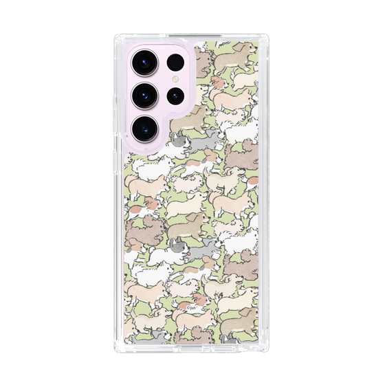 Slim Protection Case［ Hello, It's Dog - Full of Dogs ］