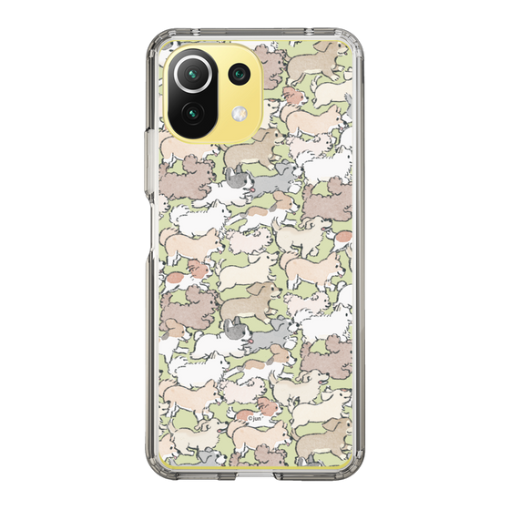 Slim Protection Case［ Hello, It's Dog - Full of Dogs ］