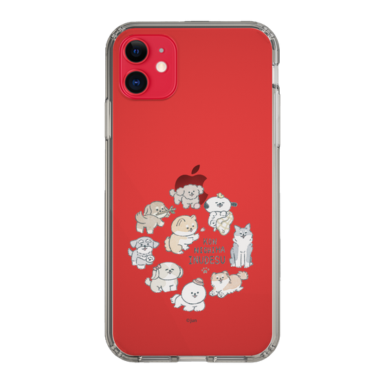 Slim Protection Case［ Hello, It's Dog - All Together - Clear ］