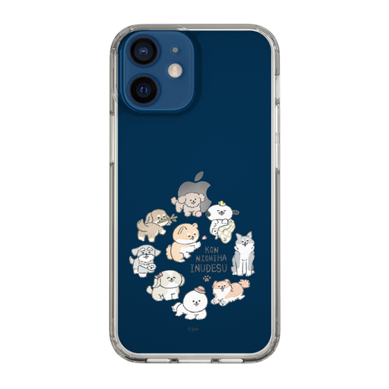 Slim Protection Case［ Hello, It's Dog - All Together - Clear ］