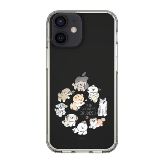 Slim Protection Case［ Hello, It's Dog - All Together - Clear ］