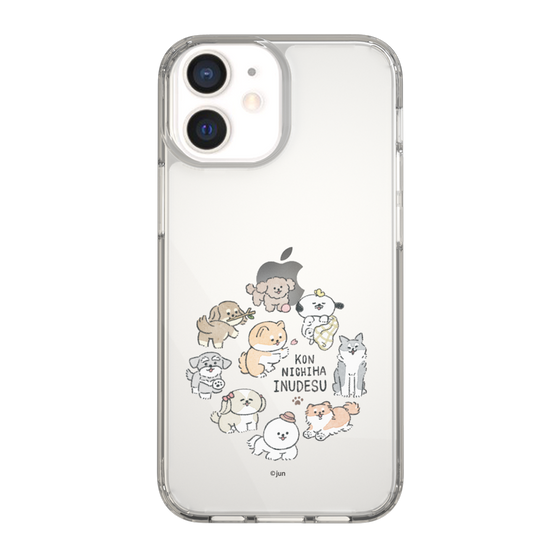Slim Protection Case［ Hello, It's Dog - All Together - Clear ］