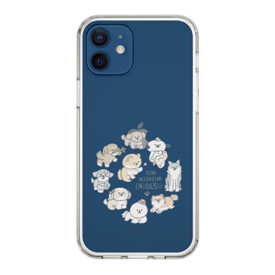 Slim Protection Case［ Hello, It's Dog - All Together - Clear ］