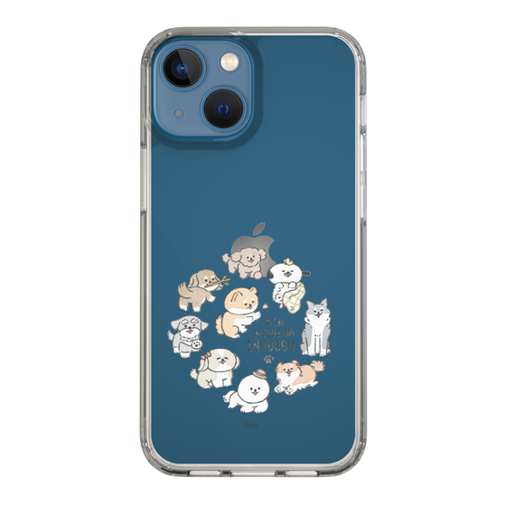 Slim Protection Case［ Hello, It's Dog - All Together - Clear ］