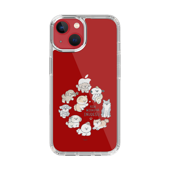 Slim Protection Case［ Hello, It's Dog - All Together - Clear ］