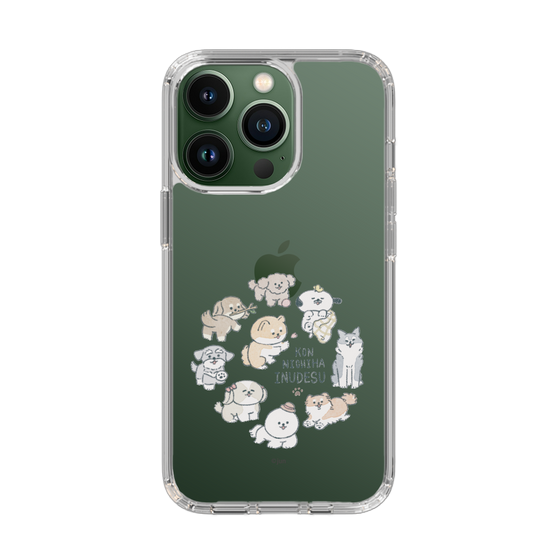 Slim Protection Case［ Hello, It's Dog - All Together - Clear ］