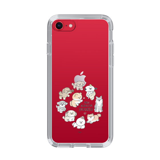 Slim Protection Case［ Hello, It's Dog - All Together - Clear ］