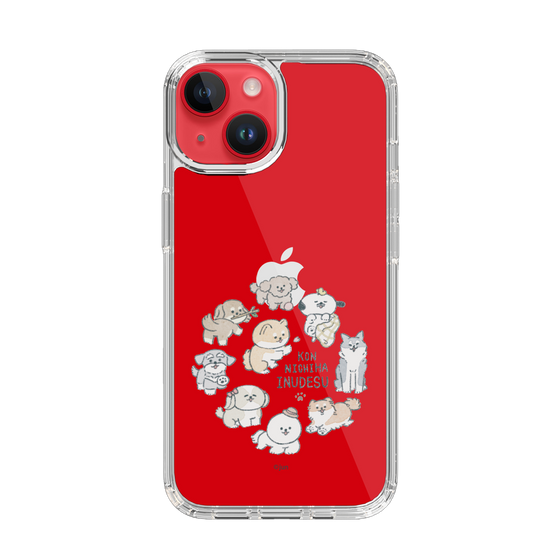 Slim Protection Case［ Hello, It's Dog - All Together - Clear ］