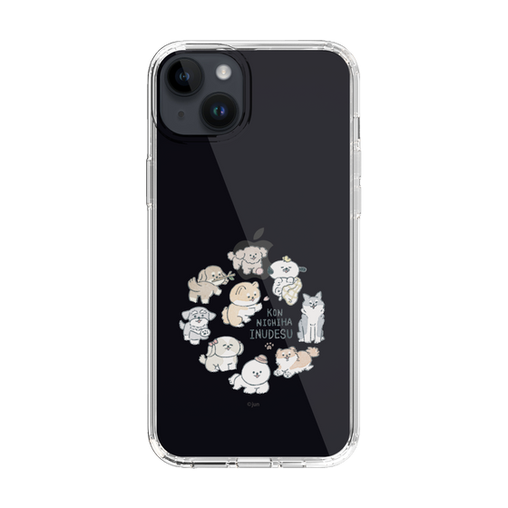 Slim Protection Case［ Hello, It's Dog - All Together - Clear ］