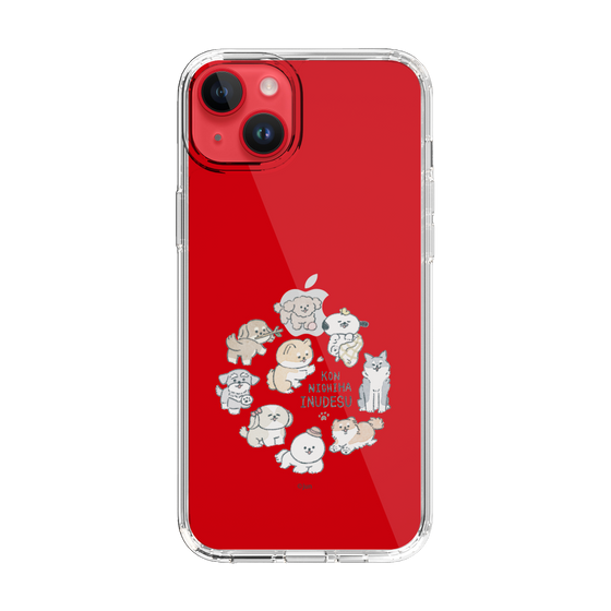 Slim Protection Case［ Hello, It's Dog - All Together - Clear ］