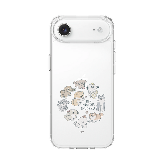 Slim Protection Case［ Hello, It's Dog - All Together - Clear ］