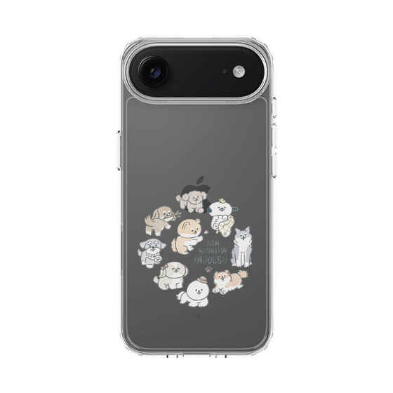 Slim Protection Case［ Hello, It's Dog - All Together - Clear ］