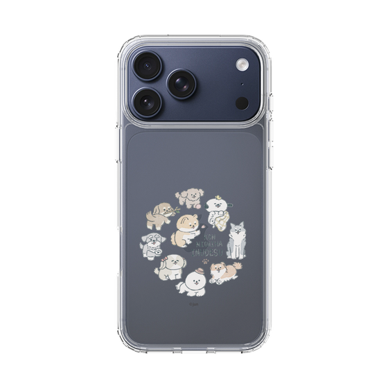 Slim Protection Case［ Hello, It's Dog - All Together - Clear ］