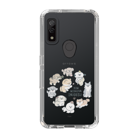 Slim Protection Case［ Hello, It's Dog - All Together - Clear ］