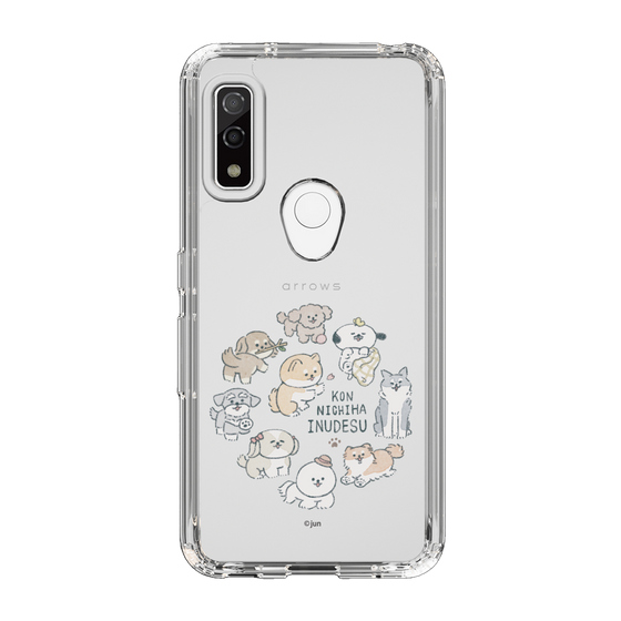 Slim Protection Case［ Hello, It's Dog - All Together - Clear ］