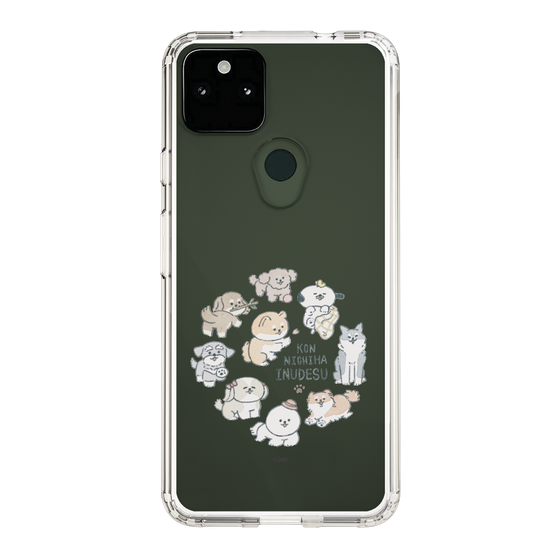 Slim Protection Case［ Hello, It's Dog - All Together - Clear ］