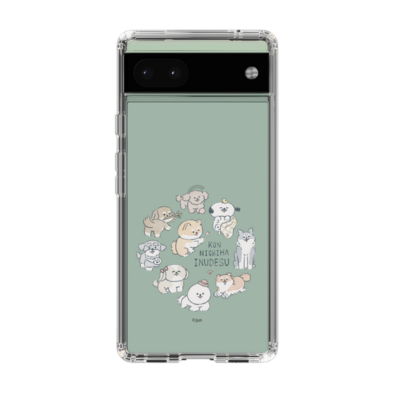 Slim Protection Case［ Hello, It's Dog - All Together - Clear ］