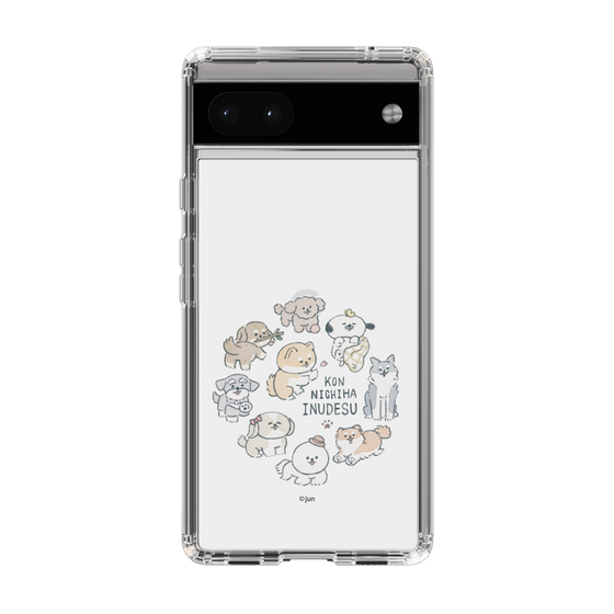Slim Protection Case［ Hello, It's Dog - All Together - Clear ］