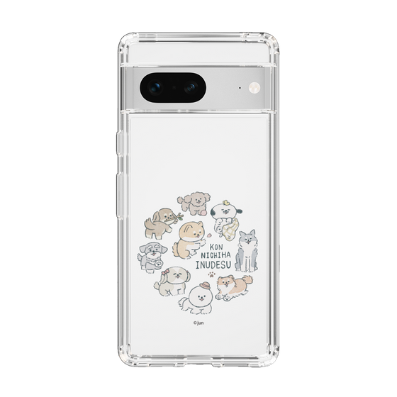 Slim Protection Case［ Hello, It's Dog - All Together - Clear ］