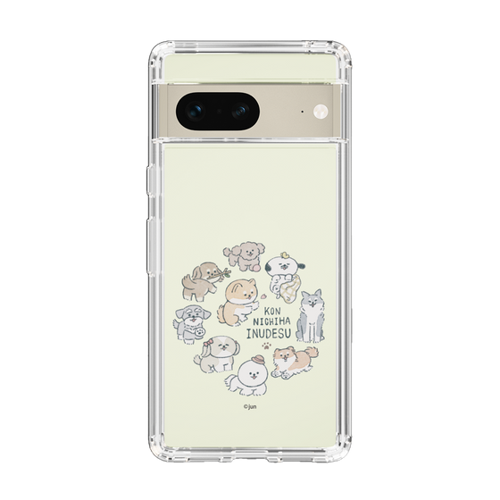 Slim Protection Case［ Hello, It's Dog - All Together - Clear ］
