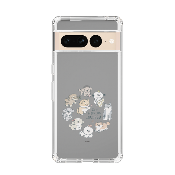 Slim Protection Case［ Hello, It's Dog - All Together - Clear ］