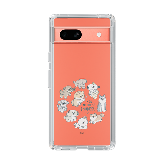 Slim Protection Case［ Hello, It's Dog - All Together - Clear ］