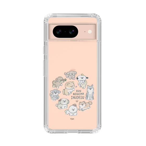 Slim Protection Case［ Hello, It's Dog - All Together - Clear ］