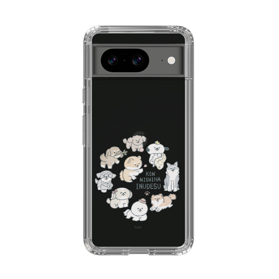 Slim Protection Case［ Hello, It's Dog - All Together - Clear ］