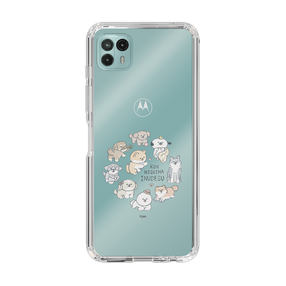 Slim Protection Case［ Hello, It's Dog - All Together - Clear ］