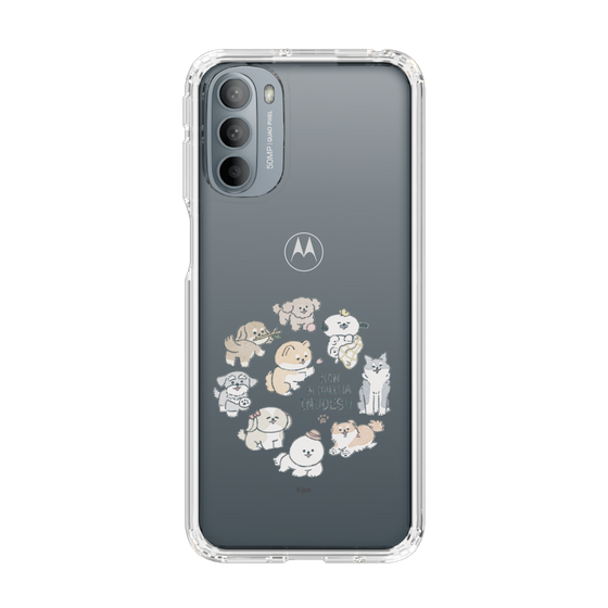 Slim Protection Case［ Hello, It's Dog - All Together - Clear ］