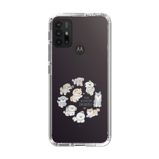 Slim Protection Case［ Hello, It's Dog - All Together - Clear ］