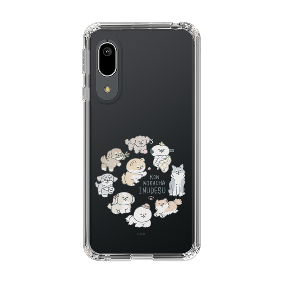 Slim Protection Case［ Hello, It's Dog - All Together - Clear ］