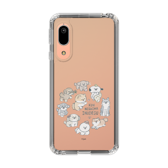 Slim Protection Case［ Hello, It's Dog - All Together - Clear ］