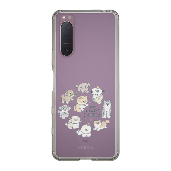 Slim Protection Case［ Hello, It's Dog - All Together - Clear ］