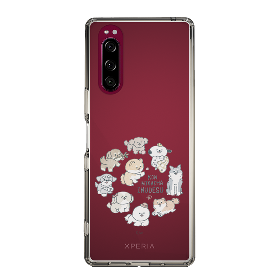 Slim Protection Case［ Hello, It's Dog - All Together - Clear ］