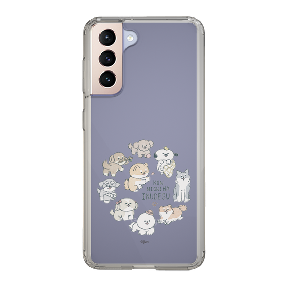 Slim Protection Case［ Hello, It's Dog - All Together - Clear ］